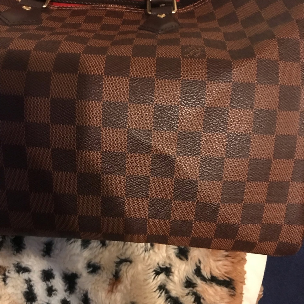 Louis Vuitton purse, Damer Ebene print, Speedy 35 - Picture 9 of 16